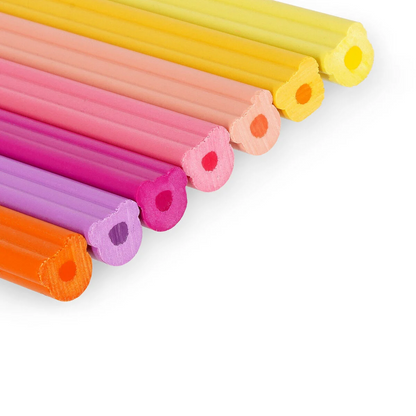 TEDDY FRIENDS - 24 CRAYONS COULEUR TAILLE- CRAY - TEDDY BEAR