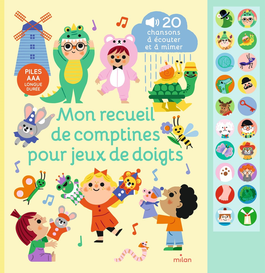 RECUEIL DE COMPTINES POUR JEUX DE DOIGTS