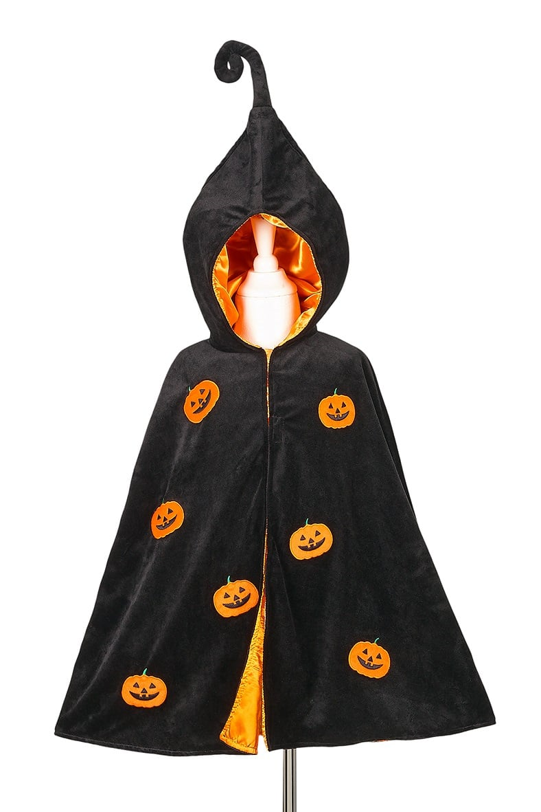 Halloween pumpkin cape, 4-8 yrs, 104-128 cm