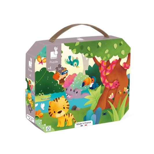 PUZZLE LES ANIMAUX SAUVAGES - 36 PCS