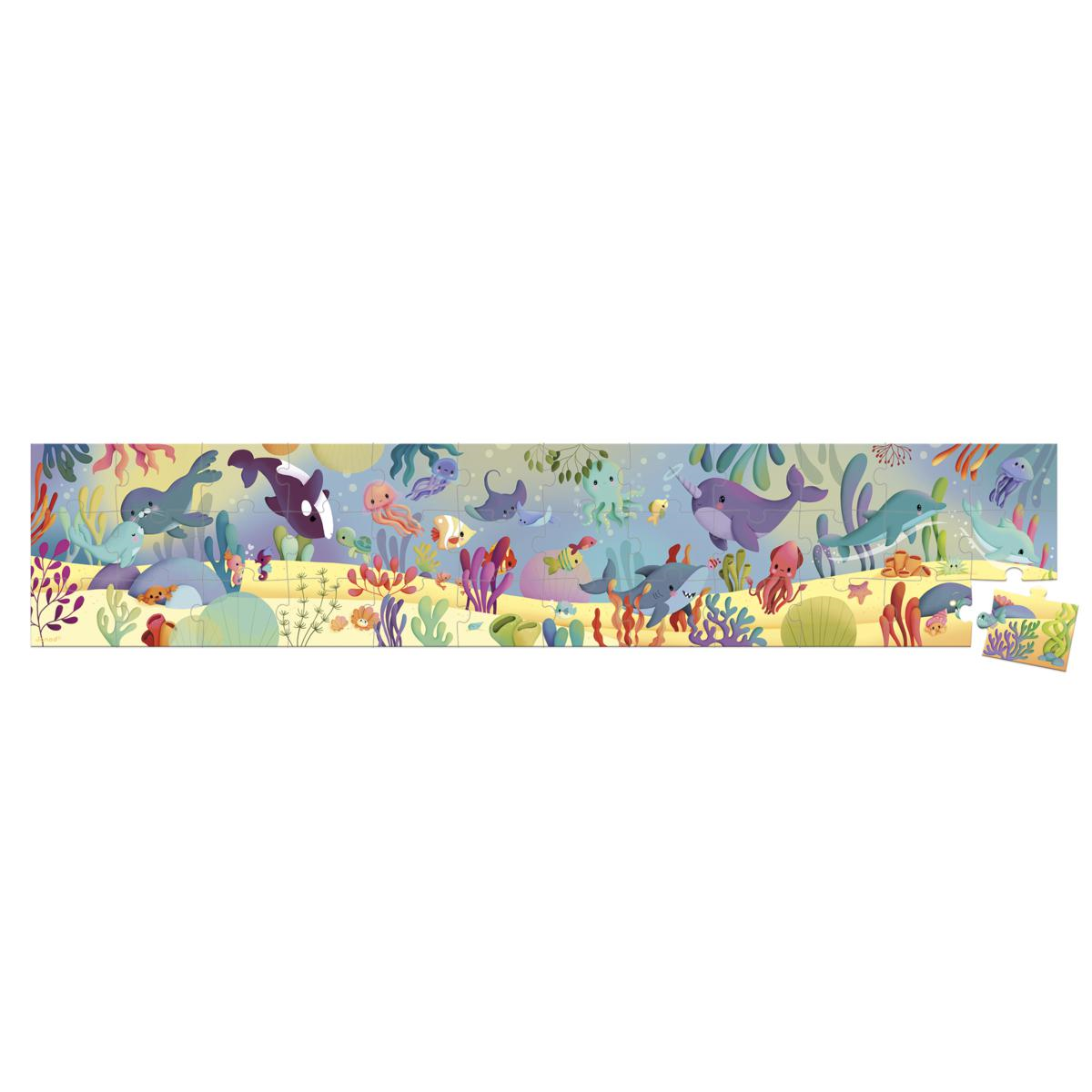 PUZZLE LES ANIMAUX MARINS - 36 PCS