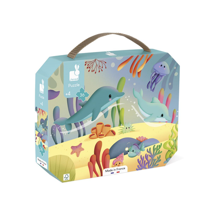 PUZZLE LES ANIMAUX MARINS - 36 PCS