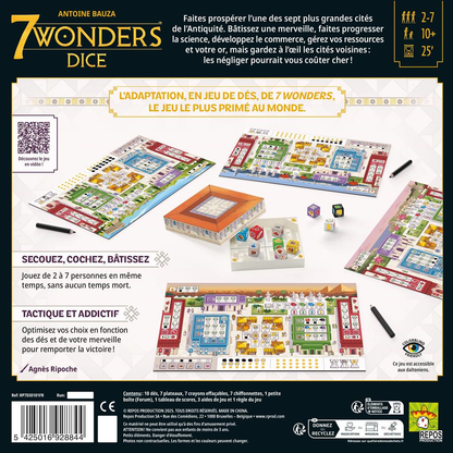 7 Wonders Dice