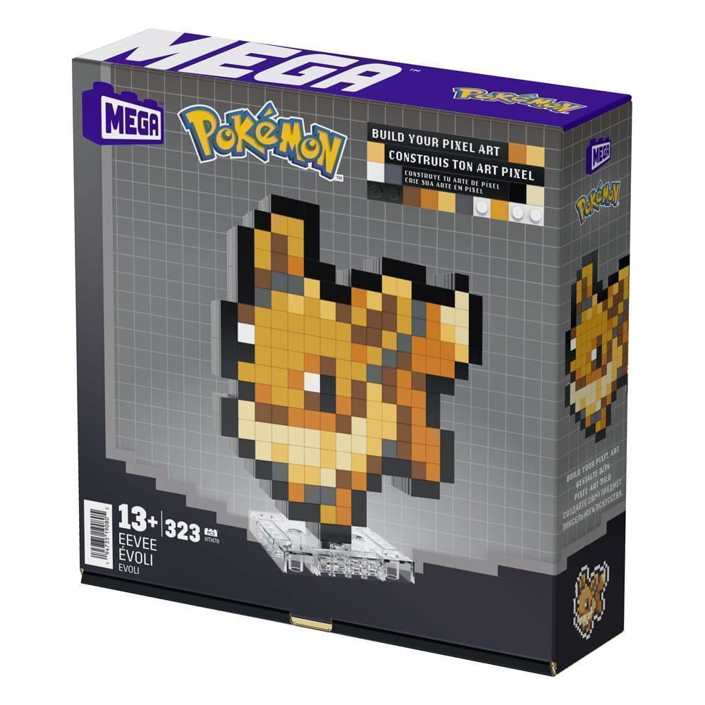 Pixel Art 3D Pokemon Évoli