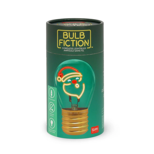 BULB FICTION - LAMPE DE TABLE FORME AMPOULE - SANTA CLAUS