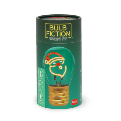 BULB FICTION - LAMPE DE TABLE FORME AMPOULE - SANTA CLAUS
