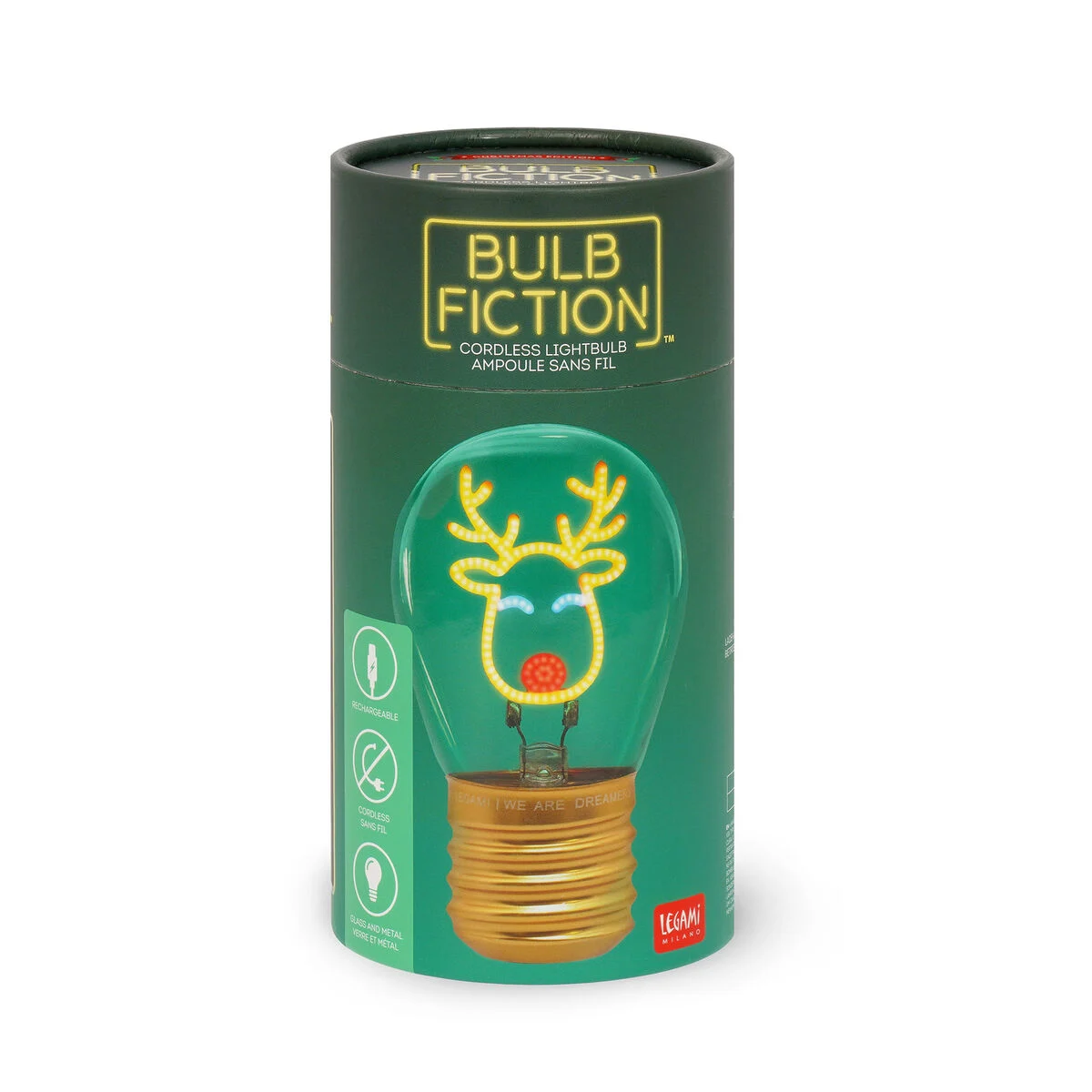 BULB FICTION - LAMPE DE TABLE FORME AMPOULE - REINDEER
