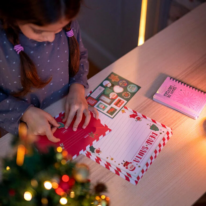 SANTA CLAUS LETTER KIT - KIT POUR LETTRE AU PÈRE NOËL