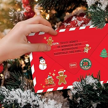 SANTA CLAUS LETTER KIT - KIT POUR LETTRE AU PÈRE NOËL