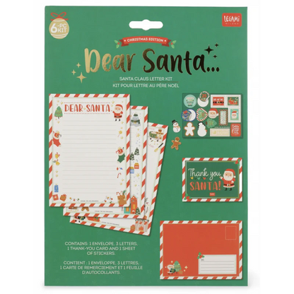 SANTA CLAUS LETTER KIT - KIT POUR LETTRE AU PÈRE NOËL