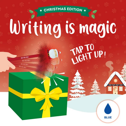 WRITING IS MAGIC - STYLO PÈRE NOËL LUMINEUX - SANTA CLAUS