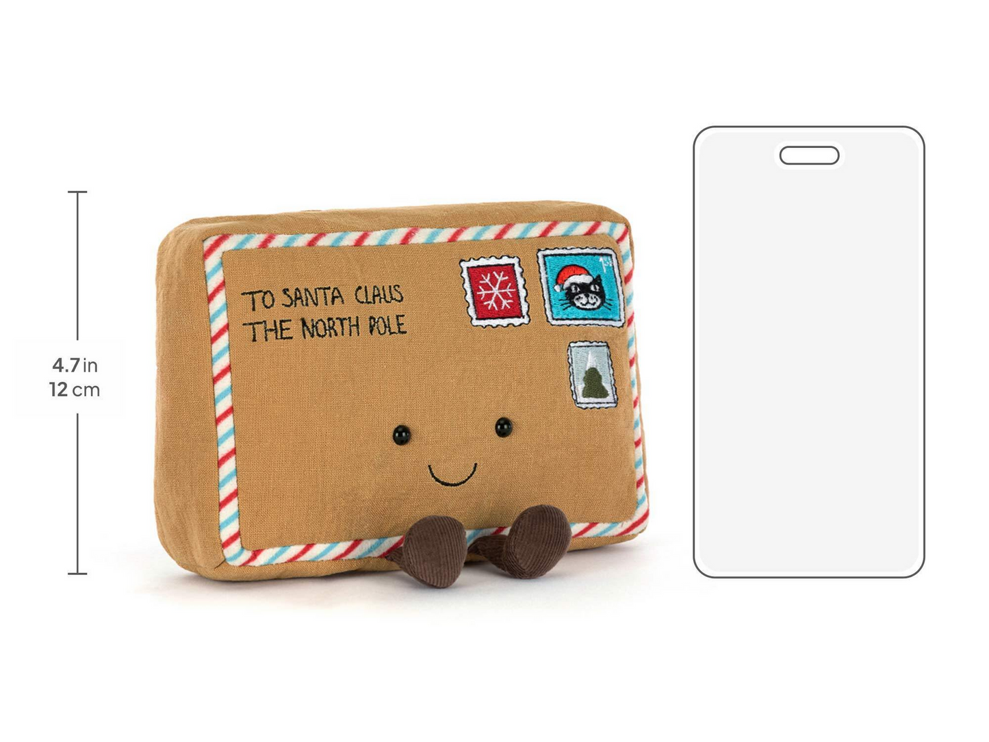 Amuseables Letter To Santa - 15cm x 18cm x 5cm