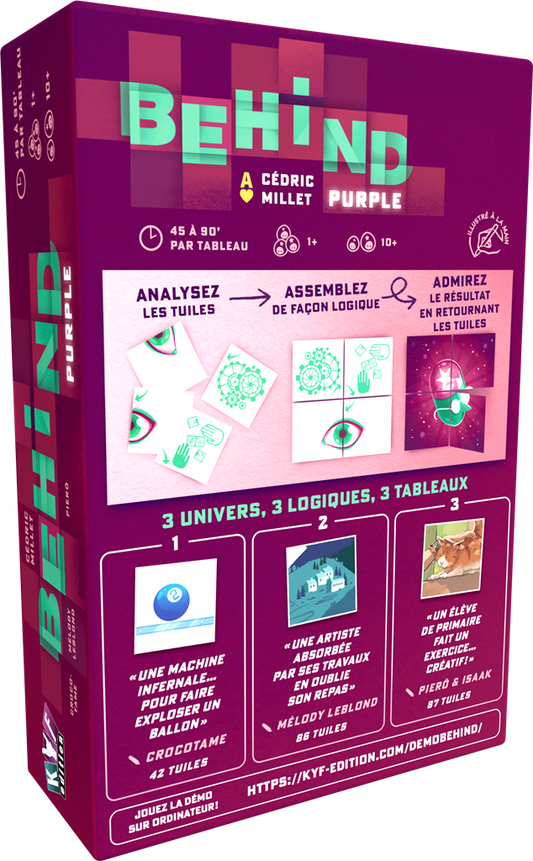 Behind : Purple