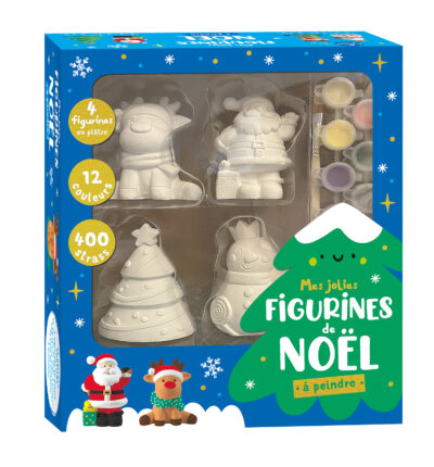JOLIES FIGURINES NOEL A PEINDRE