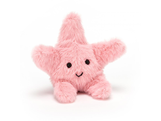 Fluffy Starfish - 7 x 10 cm
