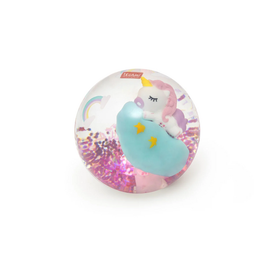 LIGHT-UP BOUNCY BALL - UNICORN