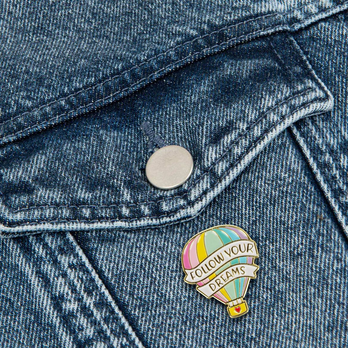 PIN YOUR STYLE! - BROCHE EN MÉTAL ÉMAILLÉ - AIR BALLOON