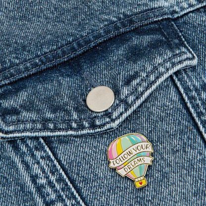 PIN YOUR STYLE! - BROCHE EN MÉTAL ÉMAILLÉ - AIR BALLOON
