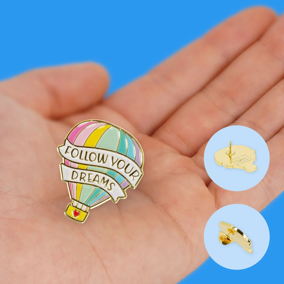 PIN YOUR STYLE! - BROCHE EN MÉTAL ÉMAILLÉ - AIR BALLOON