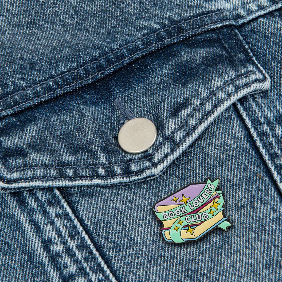 PIN YOUR STYLE! - BROCHE EN MÉTAL ÉMAILLÉ - BOOK LOVERS