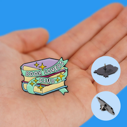 PIN YOUR STYLE! - BROCHE EN MÉTAL ÉMAILLÉ - BOOK LOVERS