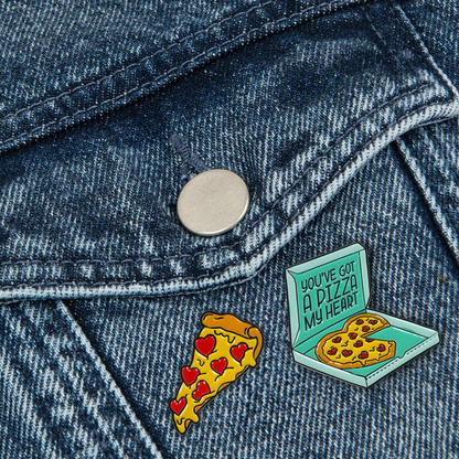 PIN YOUR STYLE! - BROCHE EN MÉTAL ÉMAILLÉ - PIZZA