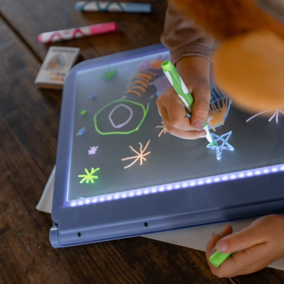 K-DRAW-PRO Tablette lumineuse nomade bleu Manga