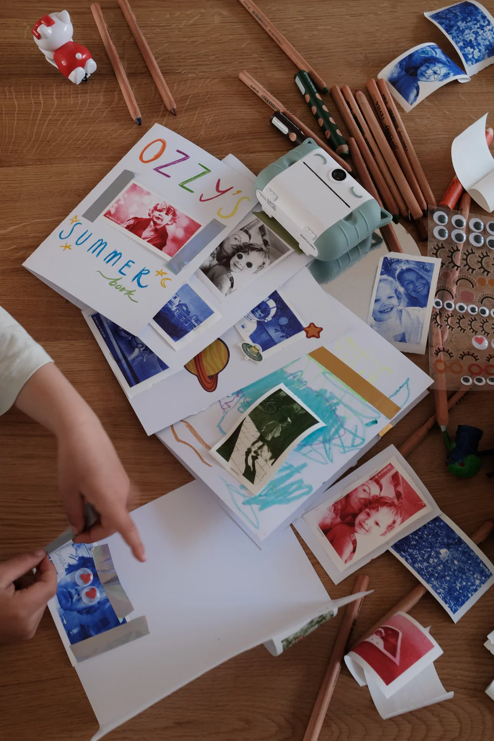 KIDYROLL 1 x 5 rouleaux de papier couleurs RRGGB pour KIDYPRINT