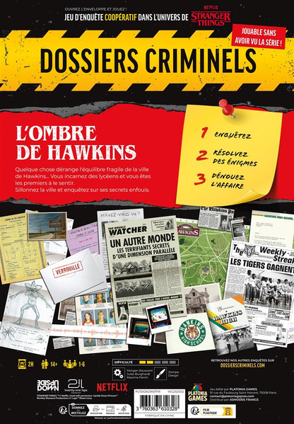 Dossiers Criminels : L'Ombre de Hawkins