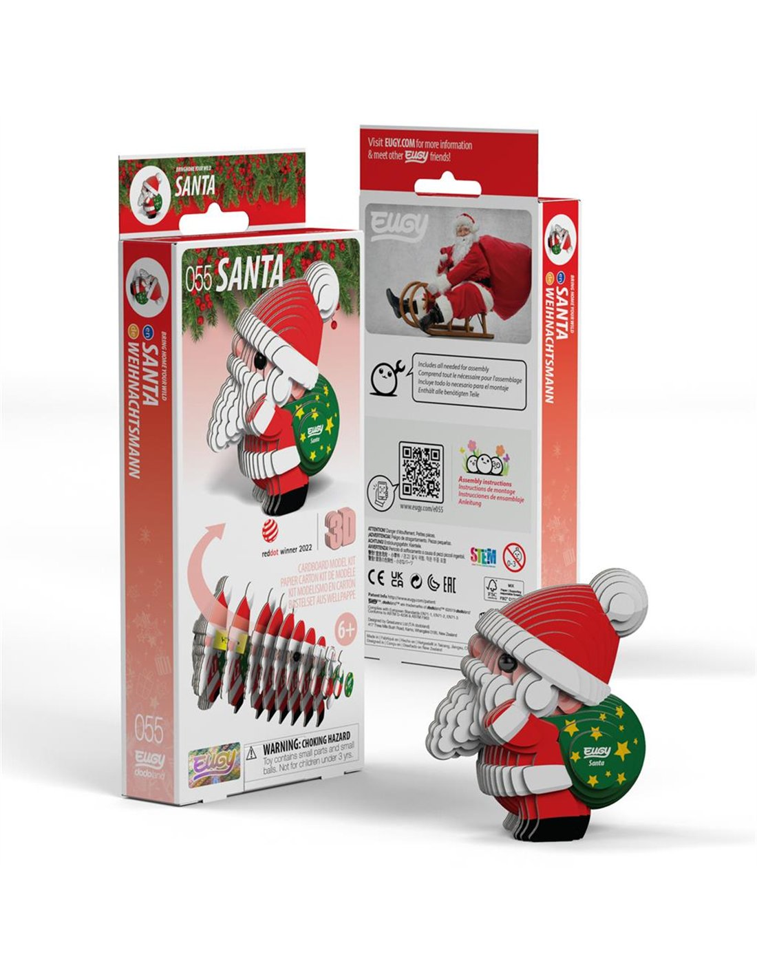 Eugy 3D Modèle: NOËL / PÈRE NOËL