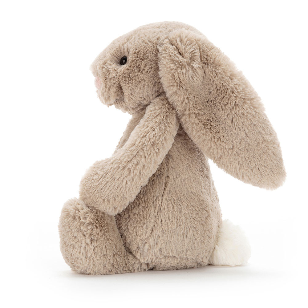Bashful Beige Bunny Original (Medium) - 31cm x 12cm x 9cm