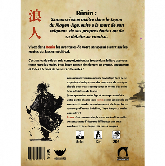 RONIN - Jeu de Rôle Solo