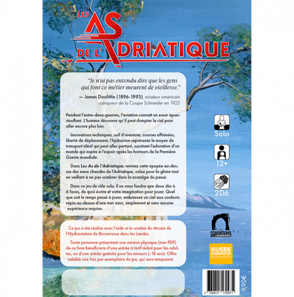 LES AS DE L'ADRIATIQUE - Jeu de Rôle Solo