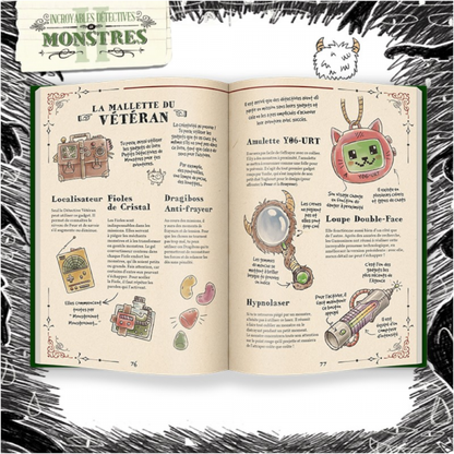 INCROYABLES DETECTIVES DE MONSTRES - Livre de base