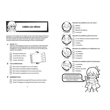 MON PREMIER JEU DE ROLE Une aventure à colorier - Livre de règles