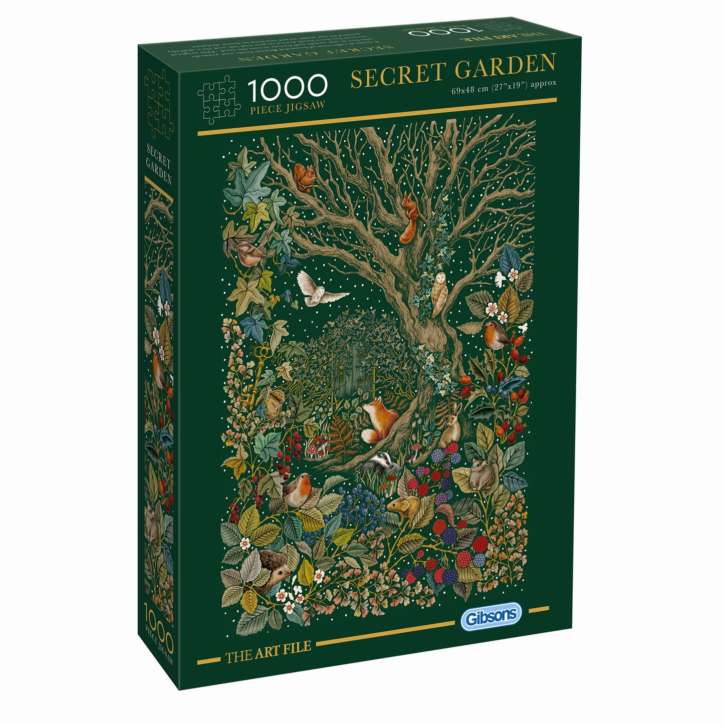 SECRET GARDEN - Gibson - Puzzle 1000 pièces