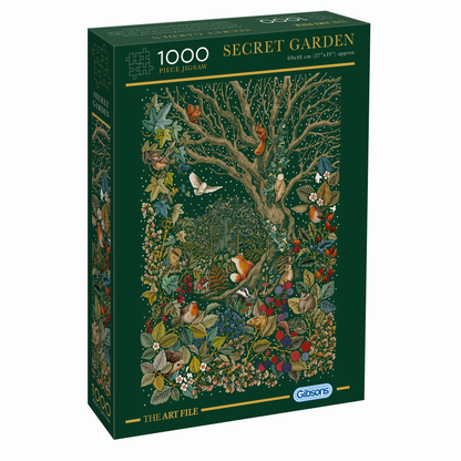 SECRET GARDEN - Gibson - Puzzle 1000 pièces