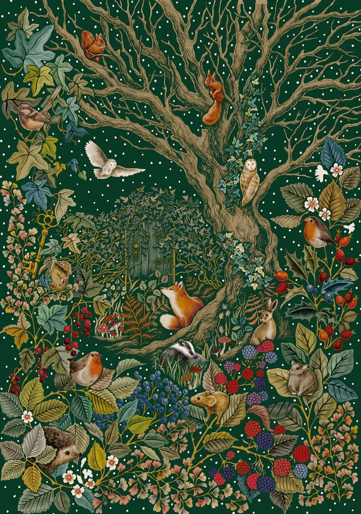 SECRET GARDEN - Gibson - Puzzle 1000 pièces