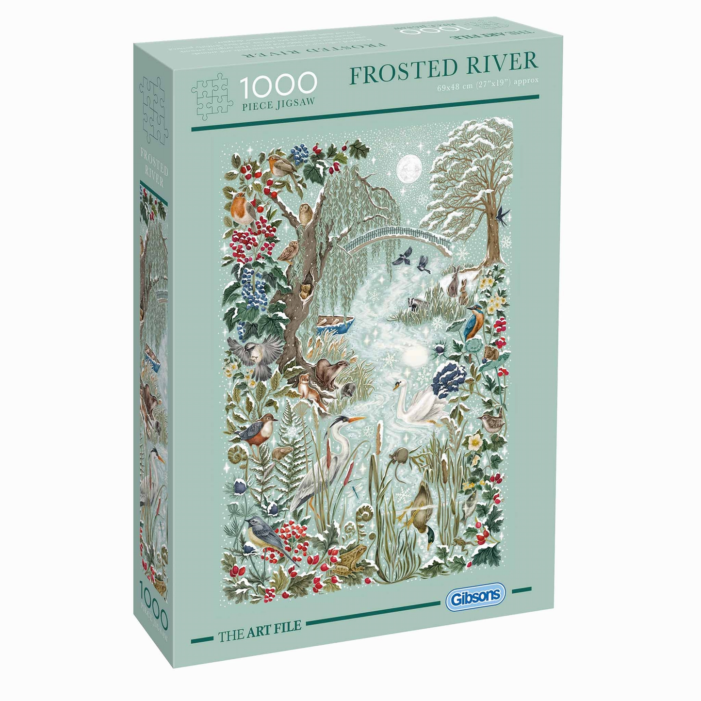 FROSTED RIVER - Gibson- Puzzle 1000 pièces