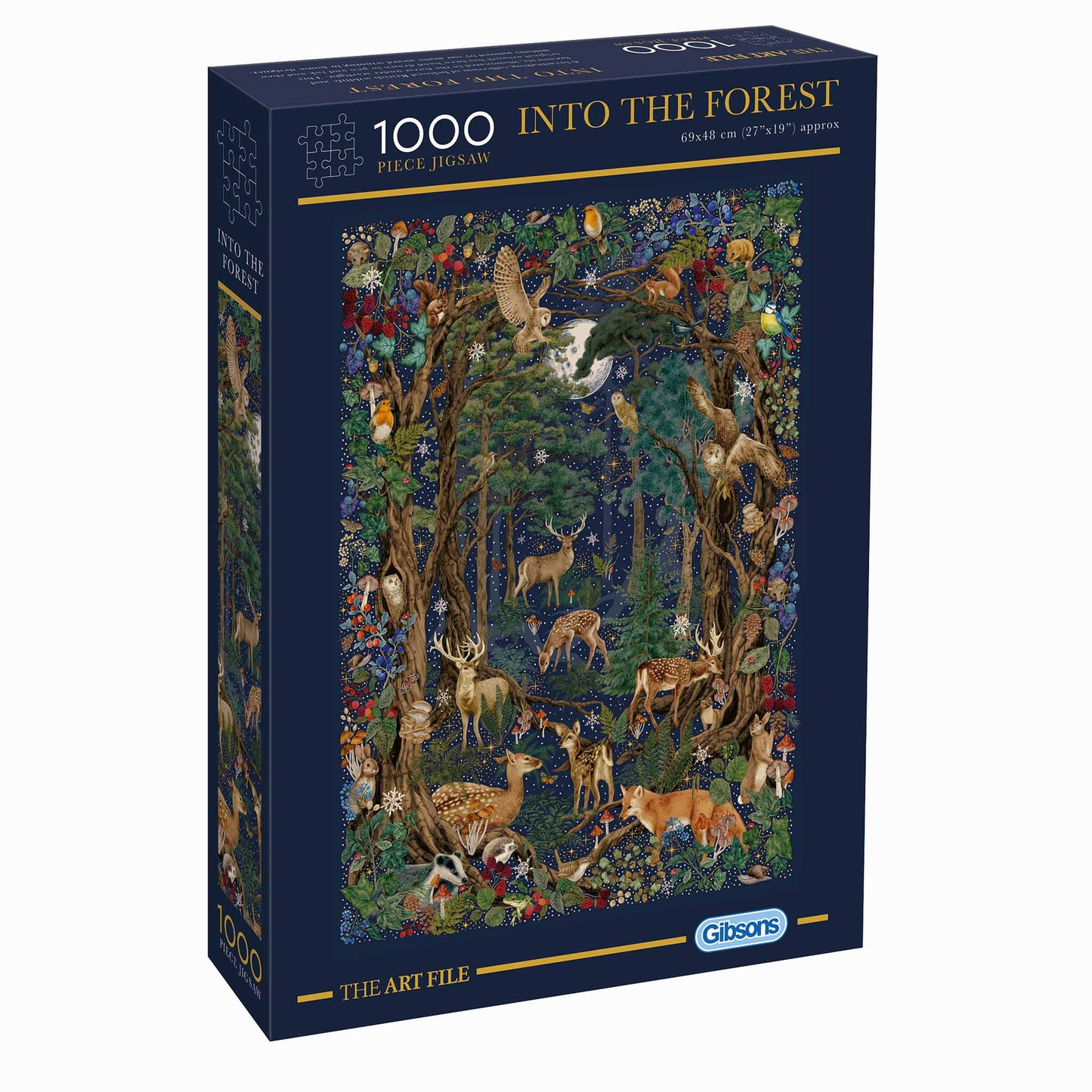 INTO THE FOREST - Gibson- Puzzle 1000 pièces