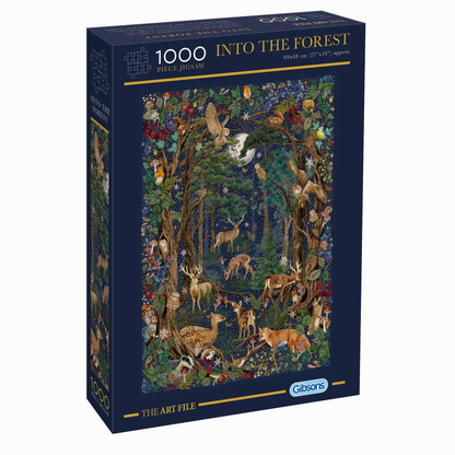 INTO THE FOREST - Gibson- Puzzle 1000 pièces