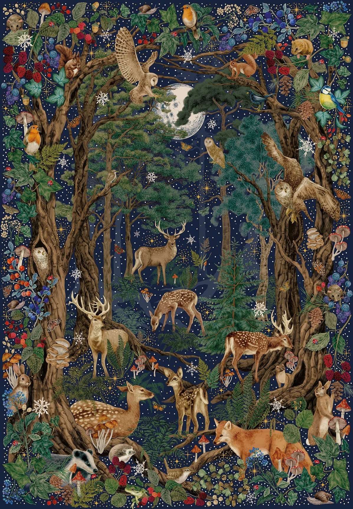 INTO THE FOREST - Gibson- Puzzle 1000 pièces