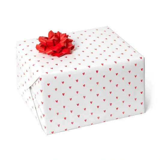 ROULEAU PAPIER CADEAU - WRAPPING PAPER - HEART - 70 x 200 cm