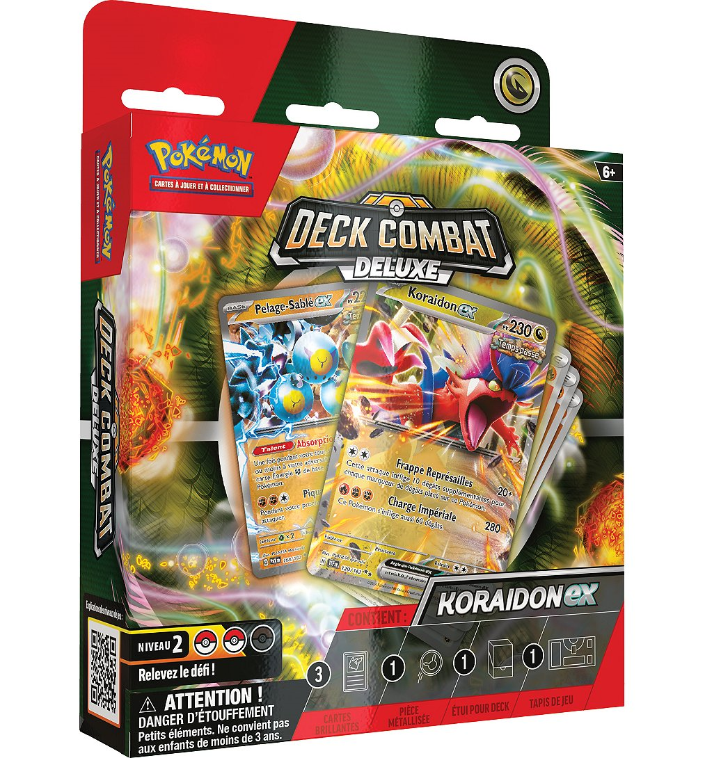 Pokémon : Deluxe Battle deck Q3 2024 visuel 2 - Koraidon