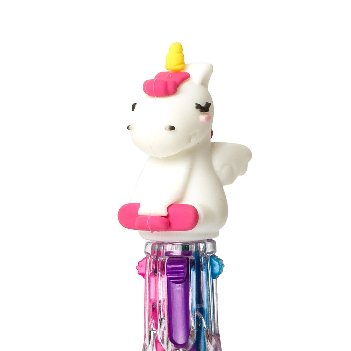 MINI STYLO À BILLE 4 COULEURS - UNICORN