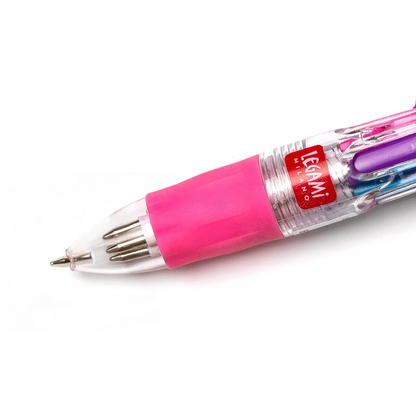 MINI STYLO À BILLE 4 COULEURS - UNICORN