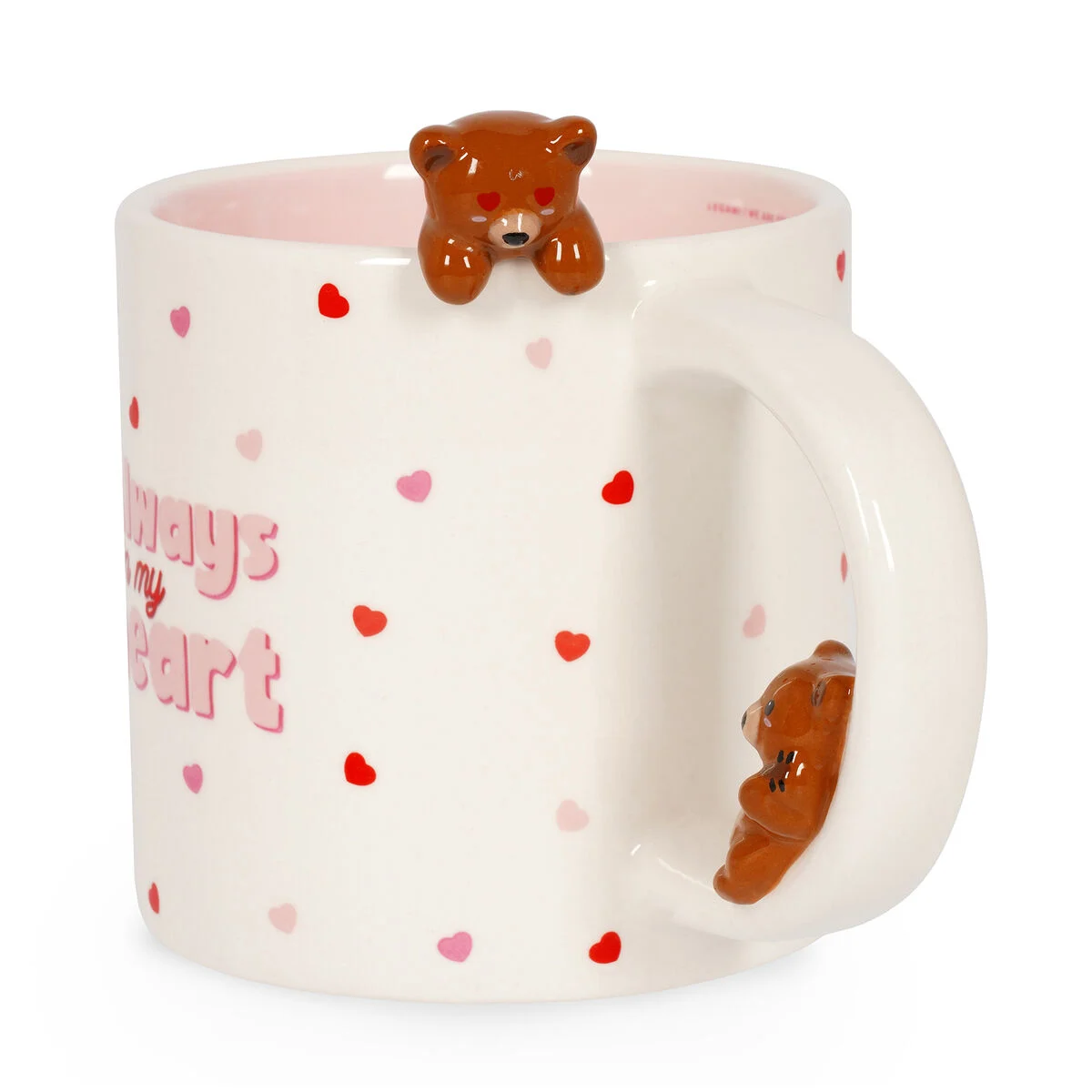 TOO CUTE TO HANDLE - TASSE EN GRÈS - TEDDY BEAR