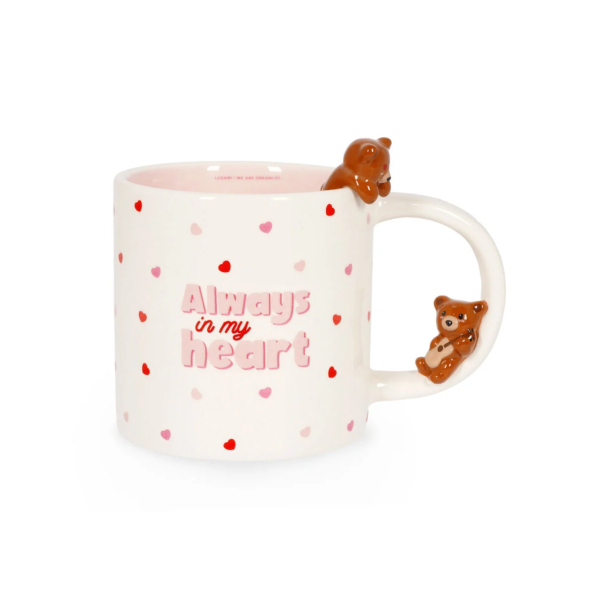 TOO CUTE TO HANDLE - TASSE EN GRÈS - TEDDY BEAR