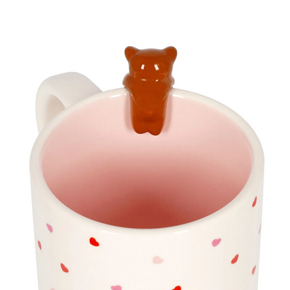 TOO CUTE TO HANDLE - TASSE EN GRÈS - TEDDY BEAR