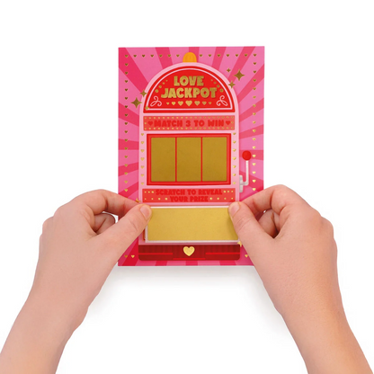 SCRATCH OFF CARD - LOVE JACKPOT
